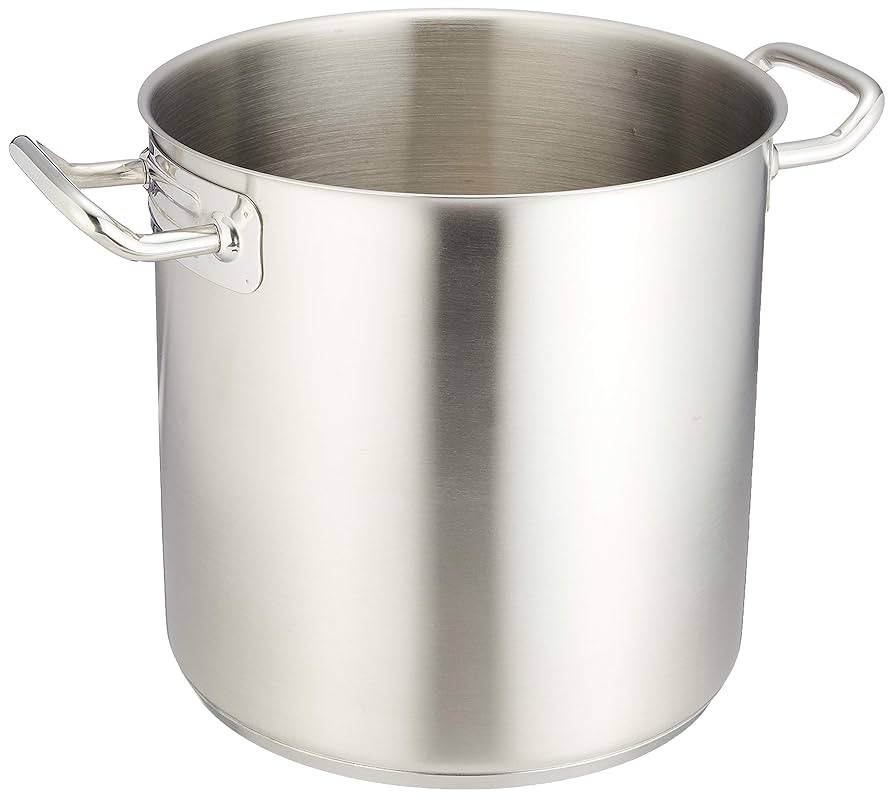Amazon｜EBM 18-8 プロシェフ IH 寸胴鍋 22cm 蓋無｜寸胴鍋
